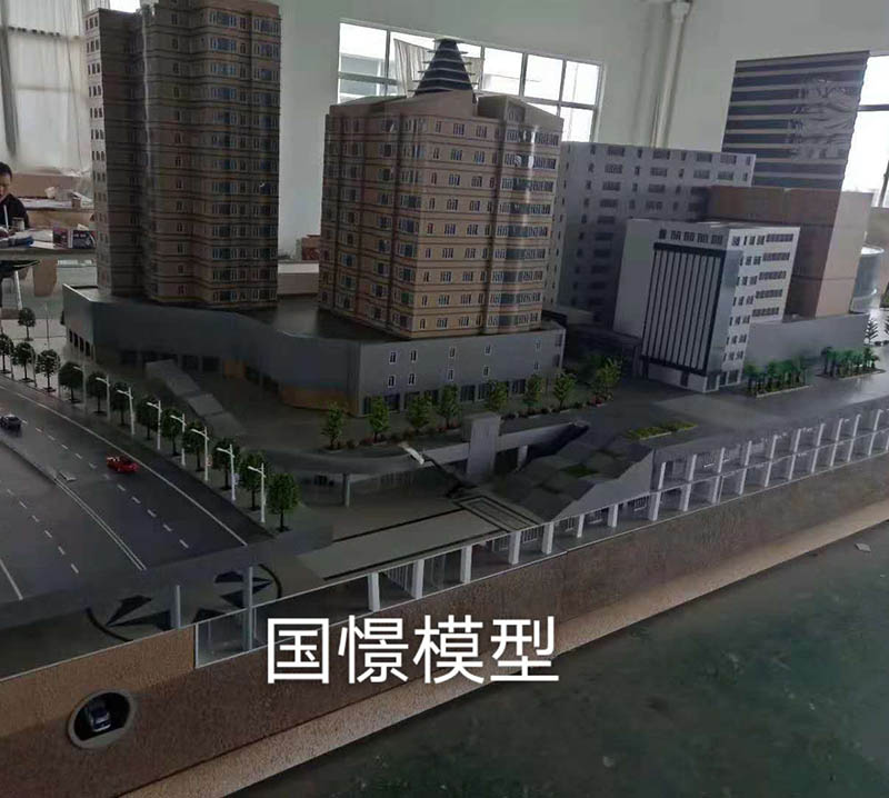 城固县建筑模型