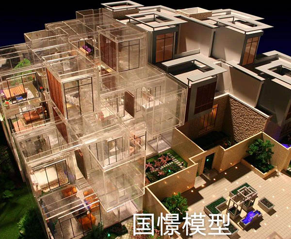 城固县建筑模型