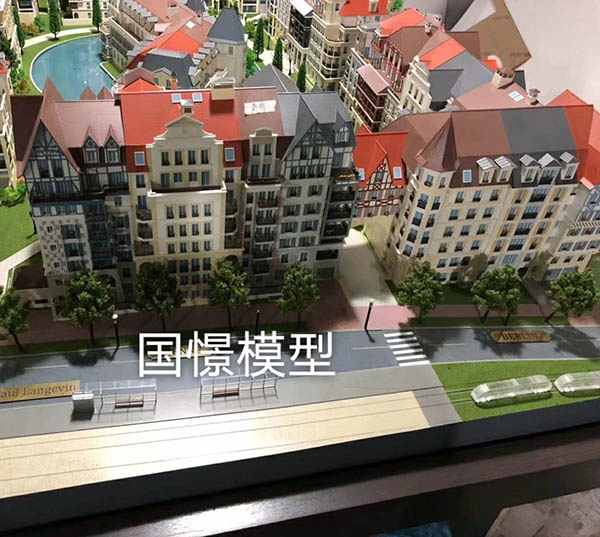 城固县建筑模型