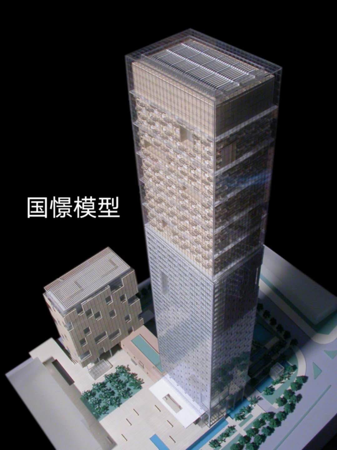 城固县建筑模型